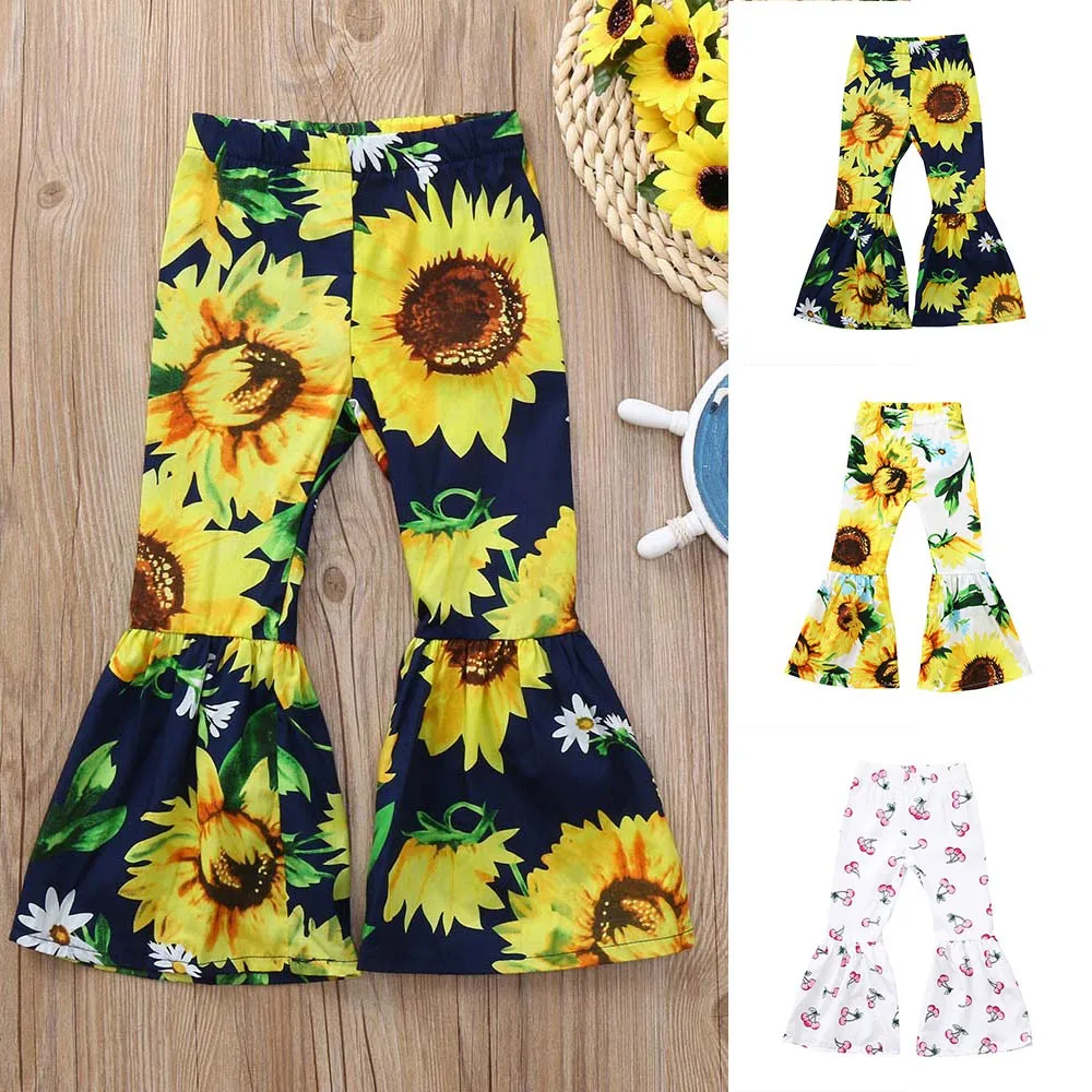 Children Kid Girls Sunflower Print Bow Stylish and fashion design Flare Long Pants Casual Trousers Clothes children clothing
Children Kid Girls Sunflower Print Bow Stylish and fashion design Flare Long Pants Casual Trousers Clothes children clothing