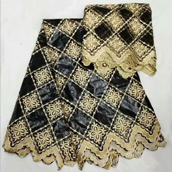 Regular Gold Embroidery Jacquards Black bazin riche getzner african fabric 5+2yards french net lace fabric for dress women 2018
Regular Gold Embroidery Jacquards Black bazin riche getzner african fabric 5+2yards french net lace fabric for dress women 2018