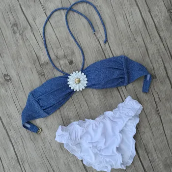 Women Denim Blue Crystal Diamond Bikini Set Swimwear Brazilian Sexy Swimsuit Biquini Girl Designs girl Bathing Suit
Women Denim Blue Crystal Diamond Bikini Set Swimwear Brazilian Sexy Swimsuit Biquini Girl Designs girl Bathing Suit