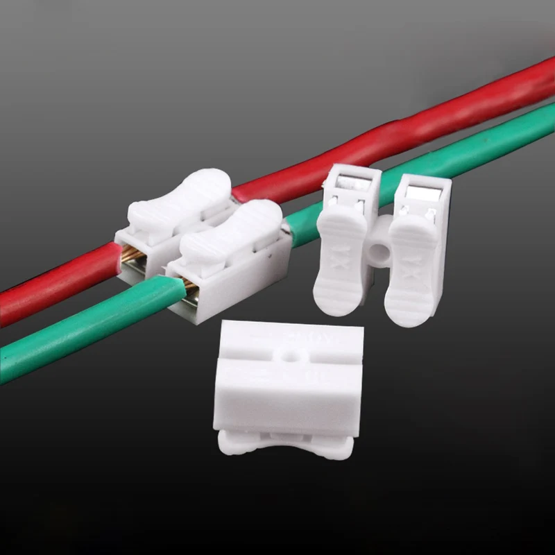 10pcs CH-2 Press Type Electric Connection Quick Wiring Terminal for LED Lighting PAK55
10pcs CH-2 Press Type Electric Connection Quick Wiring Terminal for LED Lighting PAK55