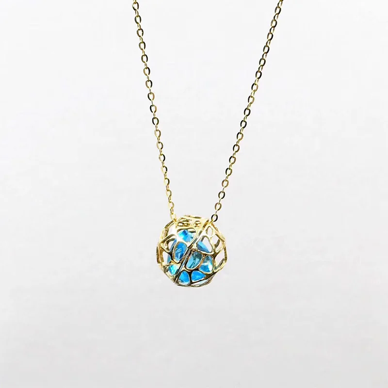 ANI 18K Yellow Gold (AU750) Wedding Topaz Pendant Necklace Heart Shape Natural Blue Topaz Certificate Women Chain Necklace
ANI 18K Yellow Gold (AU750) Wedding Topaz Pendant Necklace Heart Shape Natural Blue Topaz Certificate Women Chain Necklace