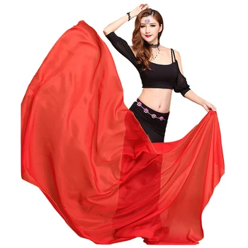 Belly Dance Accessories Scarf Shawl Light Texture Rectangle Veils Professional Women Belly Dance Chiffon Veil (250cm x 120cm)
Belly Dance Accessories Scarf Shawl Light Texture Rectangle Veils Professional Women Belly Dance Chiffon Veil (250cm x 120cm)