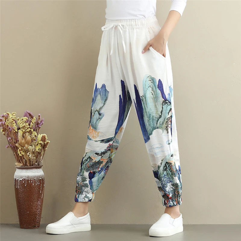 Chinese style Palazzo pants for women baggy trousers female ladies wide leg pants woman 2018 FF1333 L
Chinese style Palazzo pants for women baggy trousers female ladies wide leg pants woman 2018 FF1333 L
