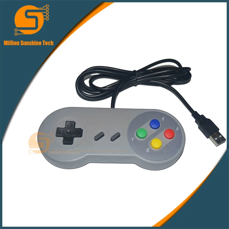 2PCS Raspberry Pi Gamepad No Driver USB Game Controller Handle for NESPi Case / Raspberry Pi 3 Model B+ Plus / WINDOWS / MAC
2PCS Raspberry Pi Gamepad No Driver USB Game Controller Handle for NESPi Case / Raspberry Pi 3 Model B+ Plus / WINDOWS / MAC