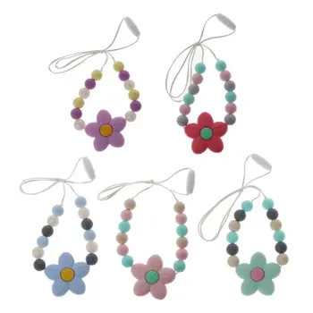 1pc Baby silicone beads Teething Necklace for Mom to Wear Food Grade Silicone Beads Long Chain Silicone BPA Free Baby Teether
1pc Baby silicone beads Teething Necklace for Mom to Wear Food Grade Silicone Beads Long Chain Silicone BPA Free Baby Teether