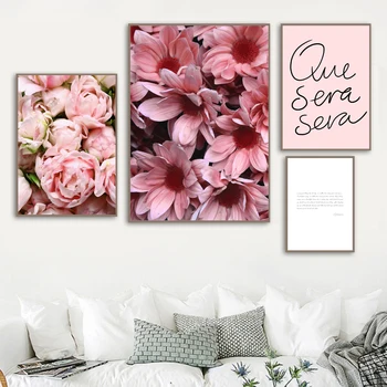Pink Fresh Gerbera Tulip Rose Quotes Wall Art Canvas Painting Nordic Posters And Prints Wall Pictures For Living Room Home Decor
Pink Fresh Gerbera Tulip Rose Quotes Wall Art Canvas Painting Nordic Posters And Prints Wall Pictures For Living Room Home Decor