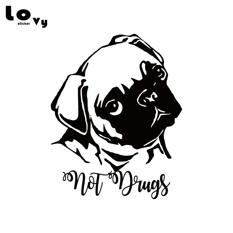 Funny Pug Dog Breed Vinyl Car Sticker Creative Cartoon Animal Car Decal for Car Window Body Decoration CA0791
Funny Pug Dog Breed Vinyl Car Sticker Creative Cartoon Animal Car Decal for Car Window Body Decoration CA0791