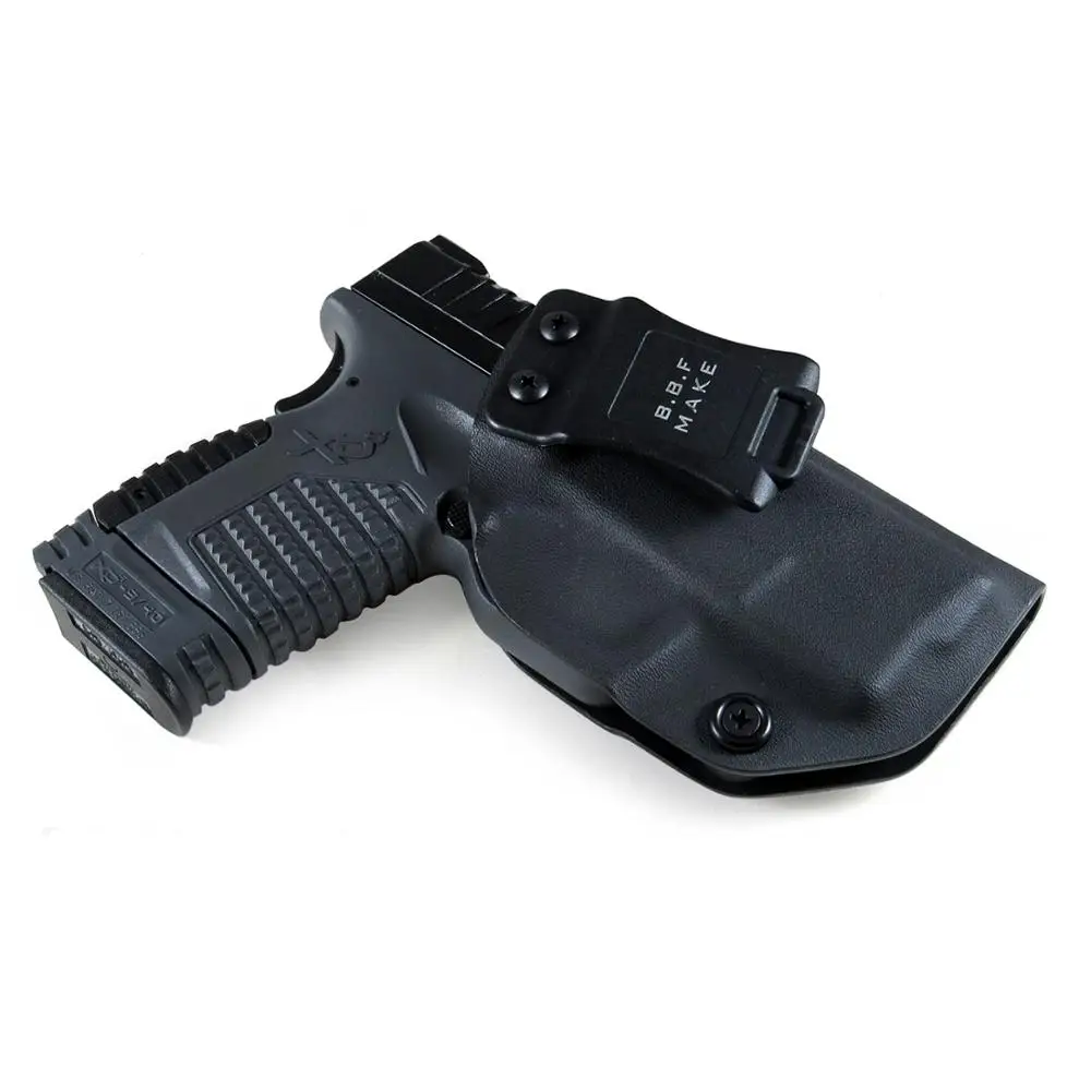 B.B.F Make IWB KYDEX Holster Fits: SpringField XD-S 3.3" 9mm/.40S&W/.45ACP Gun Holsters Inside Concealed Carry Case Pistol Bags
B.B.F Make IWB KYDEX Holster Fits: SpringField XD-S 3.3" 9mm/.40S&W/.45ACP Gun Holsters Inside Concealed Carry Case Pistol Bags