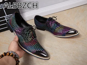 New Men's Derby Printing Leather Casual Shoes Man British Fashion Trend Leisure Party Shoes Men Club Bars Career Work Show Shoes
New Men's Derby Printing Leather Casual Shoes Man British Fashion Trend Leisure Party Shoes Men Club Bars Career Work Show Shoes