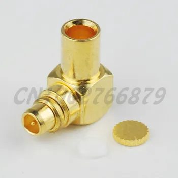 100pcs RF electrical wire terminal connector MMCX Plug Right Angle male connector for Semi rigid .086" cable,RG405
100pcs RF electrical wire terminal connector MMCX Plug Right Angle male connector for Semi rigid .086" cable,RG405