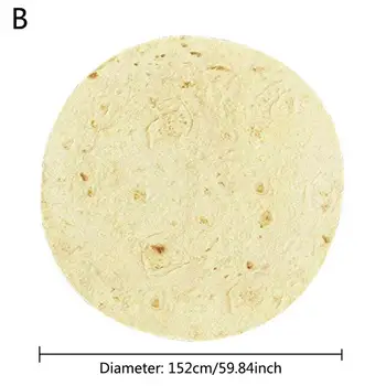 Comfortable Food Plush Tortilla Wrap Blanket Adult Child Thickened Printing Rug Tortilla Series Home Suppliers
Comfortable Food Plush Tortilla Wrap Blanket Adult Child Thickened Printing Rug Tortilla Series Home Suppliers