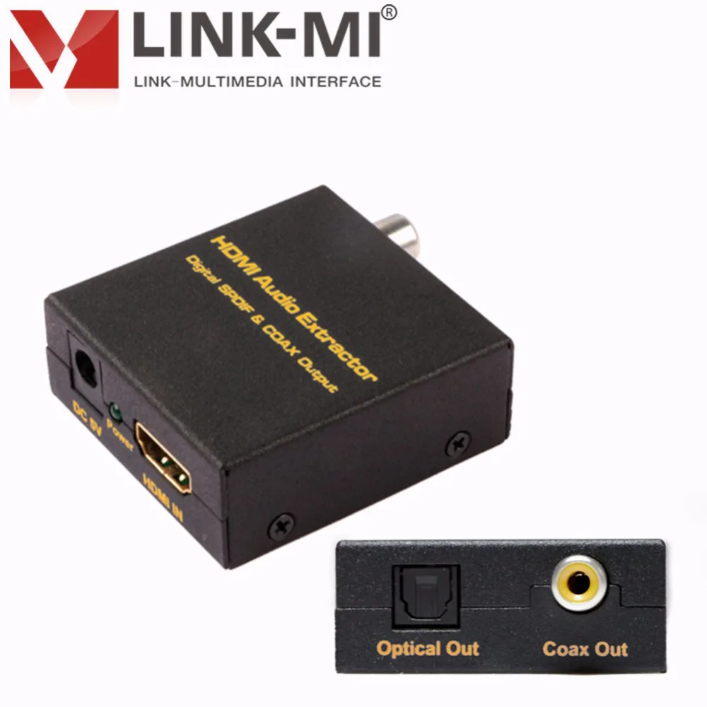 LINK-MI LM-HA02 HDMI Audio Extractor With Digital SPDIF and Coax Output Support 192KHz Sampling Rate hdmi converter USB(Type A)
LINK-MI LM-HA02 HDMI Audio Extractor With Digital SPDIF and Coax Output Support 192KHz Sampling Rate hdmi converter USB(Type A)