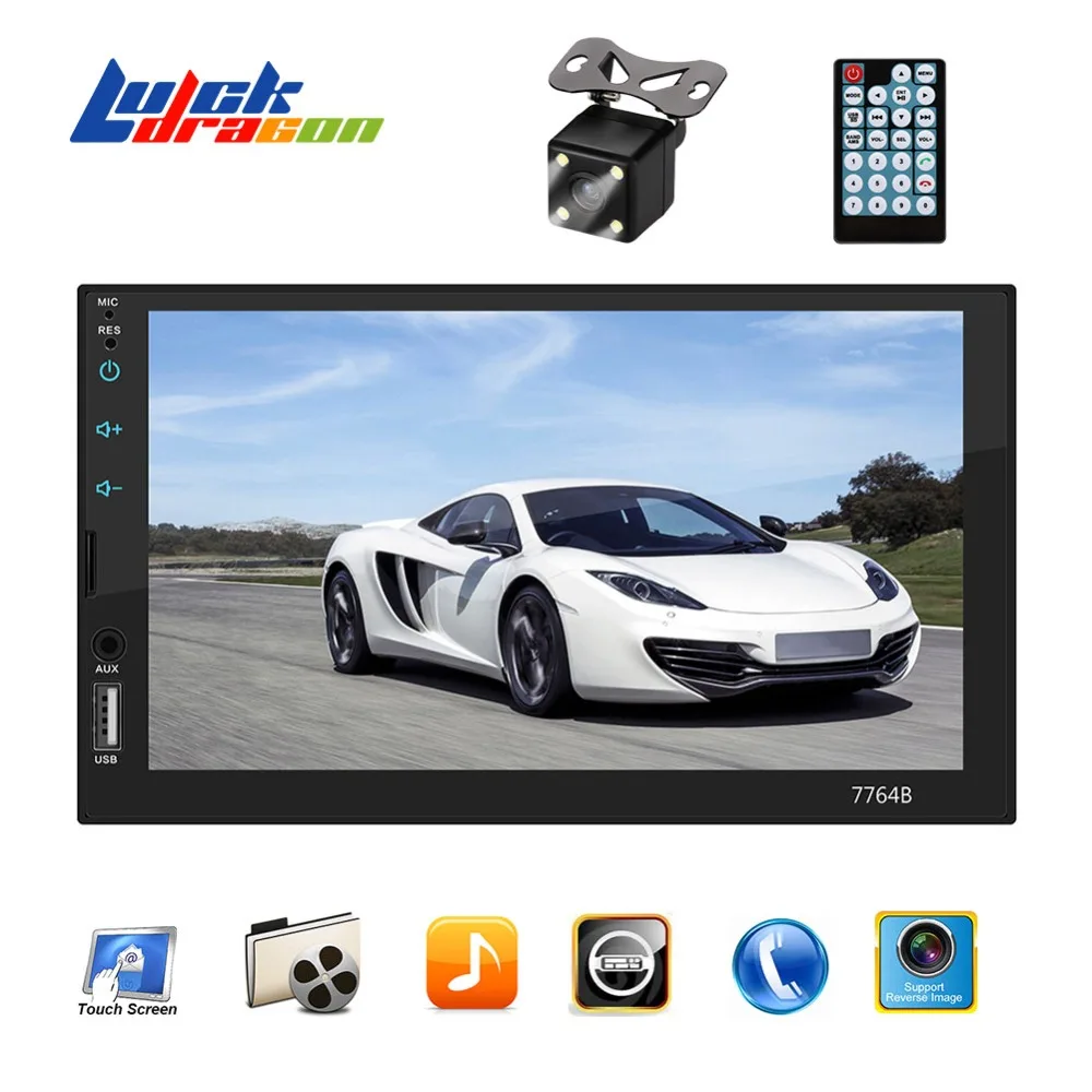 Car Radio 7" HD Autoradio MP5 Player Radio Car Stereo 2din Touch Screen Auto audio Radio Bluetooth AUX USB TF FM Reverse Camera
Car Radio 7" HD Autoradio MP5 Player Radio Car Stereo 2din Touch Screen Auto audio Radio Bluetooth AUX USB TF FM Reverse Camera