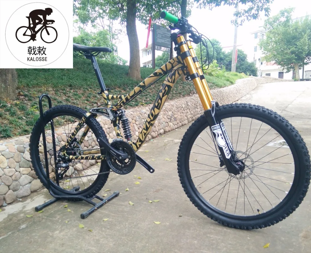 Kalosse Hydraulic brakes Downhill DH mountain bike 26*2.35inch bikes new cycling bicicleta mountain bicycle 27 speed
Kalosse Hydraulic brakes Downhill DH mountain bike 26*2.35inch bikes new cycling bicicleta mountain bicycle 27 speed