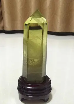 000002364##@@natural Topaz six edge column genuine stone pillars ornaments Zhaocai 
000002364##@@natural Topaz six edge column genuine stone pillars ornaments Zhaocai