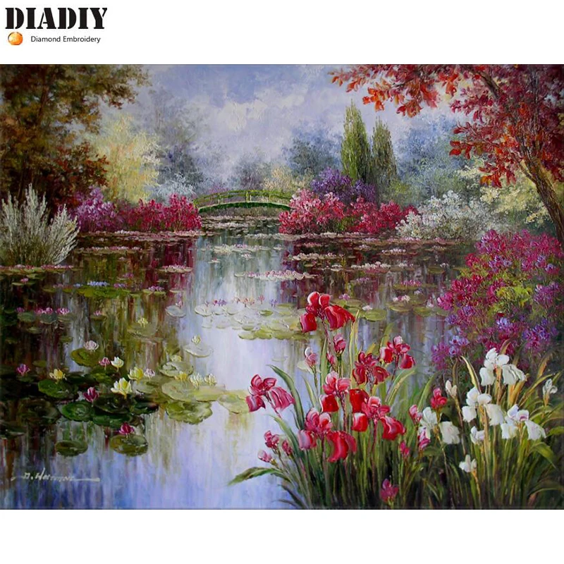 5D Diamond Embroidery Claude Monet diy Diamond Painting Cross Stitch Resin Full Square Diamond,mozaika,decor
5D Diamond Embroidery Claude Monet diy Diamond Painting Cross Stitch Resin Full Square Diamond,mozaika,decor