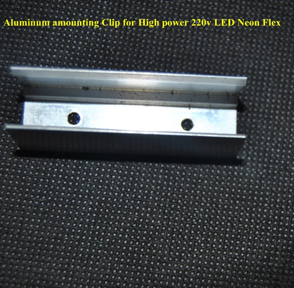 Aluminum amounting Clip for LED Neon Flex led Neon strip light acessory .fixture for High power LED Neon Flex free ship
Aluminum amounting Clip for LED Neon Flex led Neon strip light acessory .fixture for High power LED Neon Flex free ship