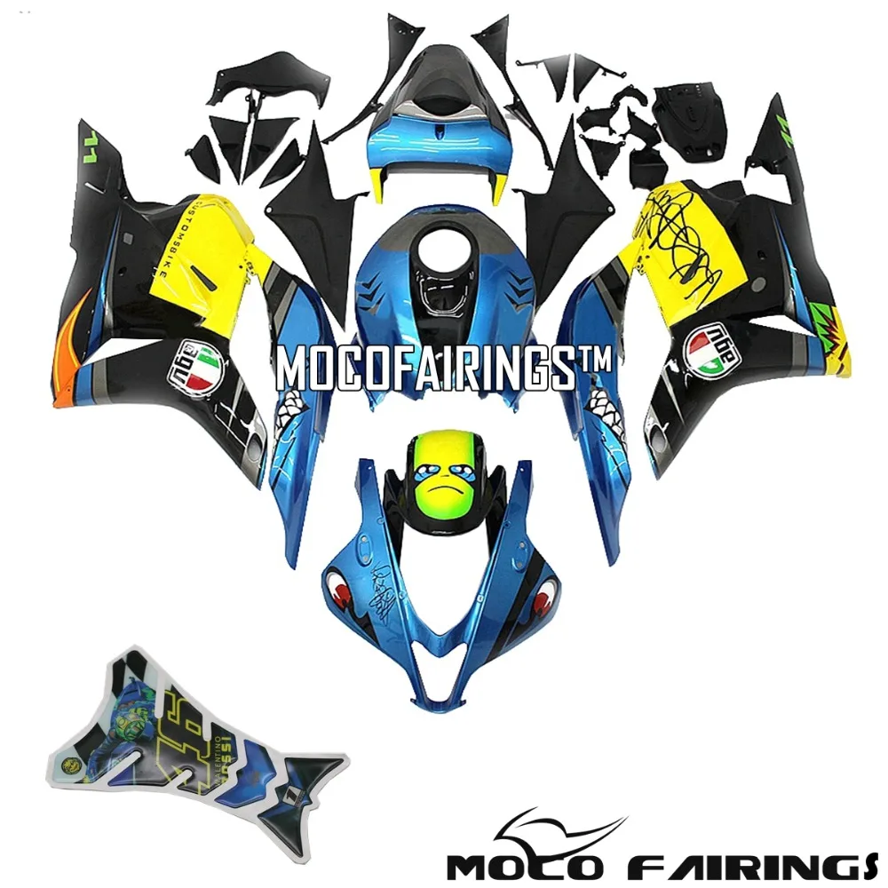 Мотоцикл полный набор обтекателей для Honda CBR600RR 2009 2010 2011 2012 инъекции ABS обтекатели