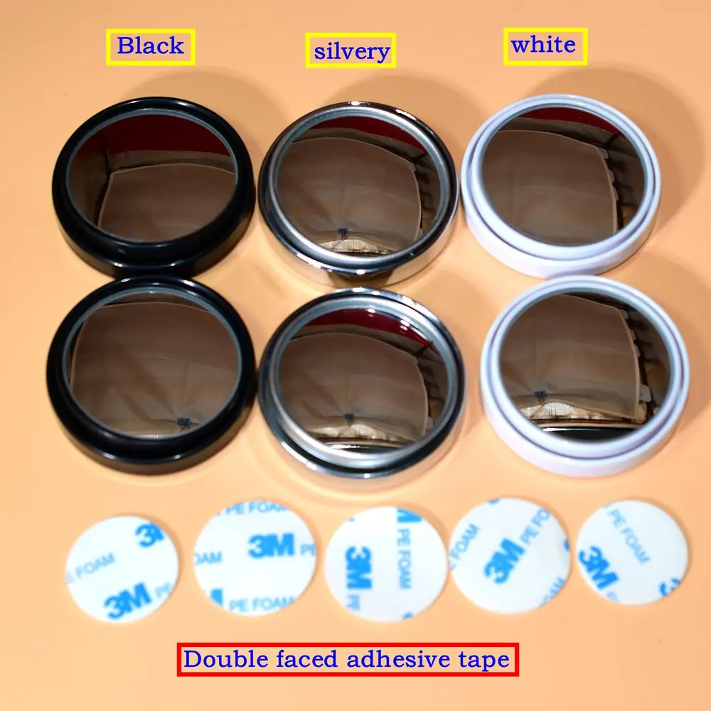 1 Pcs Auto small circular mirror reversing blind spot mirror high definition 360 degree adjustable wide angle with border
1 Pcs Auto small circular mirror reversing blind spot mirror high definition 360 degree adjustable wide angle with border