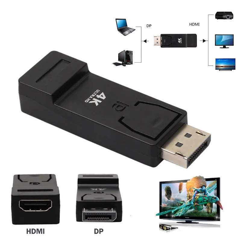 Centechia DisplayPort DP Male to HDMI Female Converter Adapter Plug Connector DP HDMI Adaptor 1080P Plug and Play
Centechia DisplayPort DP Male to HDMI Female Converter Adapter Plug Connector DP HDMI Adaptor 1080P Plug and Play