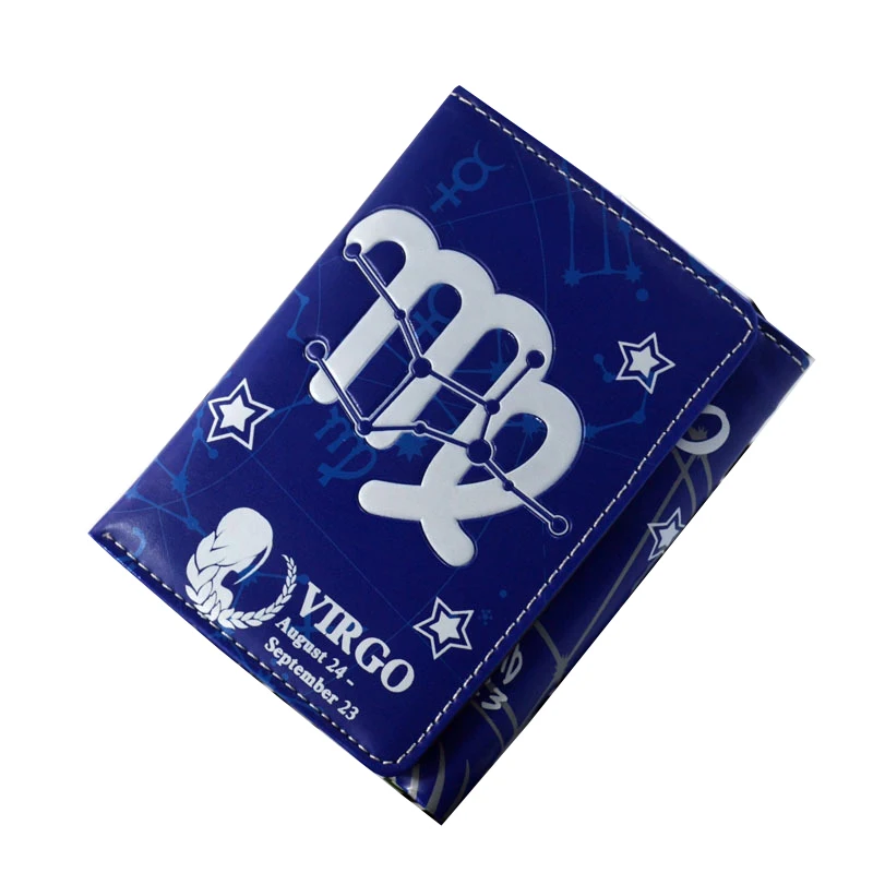 Virgo August 24 to September 23 Constellations Tri fold Short PU Wallet Zipper Money Coin Card Holder Girl Boys Birthday Gifts
Virgo August 24 to September 23 Constellations Tri fold Short PU Wallet Zipper Money Coin Card Holder Girl Boys Birthday Gifts