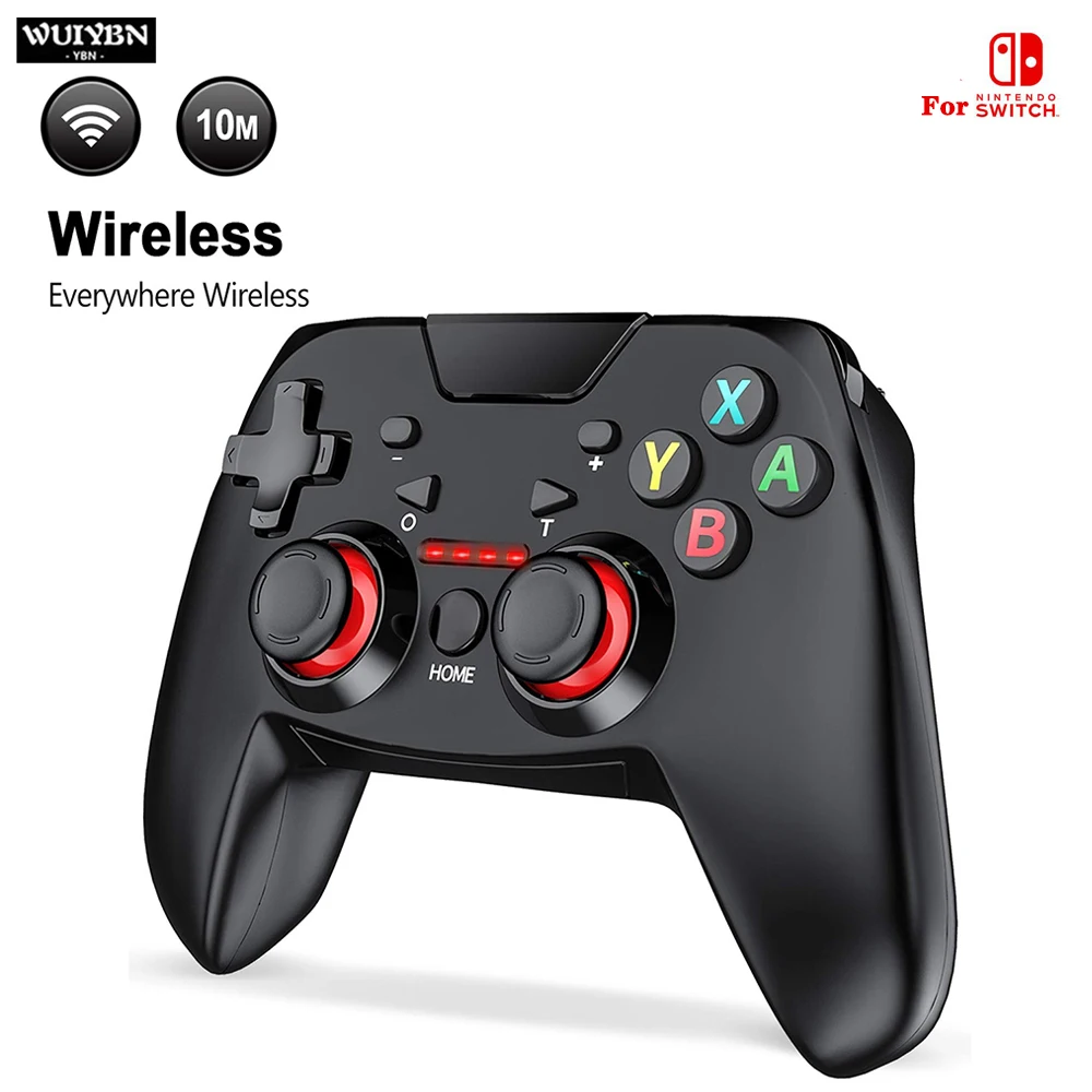 WUIYBN NS Bluetooth Wireless Switch Controller Gamepad For Nintend Switch Game machine Joystick Gyro Vibration Function
WUIYBN NS Bluetooth Wireless Switch Controller Gamepad For Nintend Switch Game machine Joystick Gyro Vibration Function