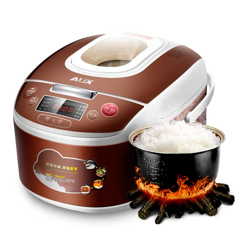 

220V AUX Automatic Electric Rice Cooker 5L Intelligent Multifunctional Rice Cooker With Fashionable Big Visual Window