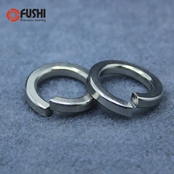 M1.6 -M10 Single Coil Spring Lock Washers Normal Type 200PCS Stainless Steel Spring Washers Open Elastic Gasket GB93
M1.6 -M10 Single Coil Spring Lock Washers Normal Type 200PCS Stainless Steel Spring Washers Open Elastic Gasket GB93