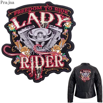 Prajna Custom Motorcycle Patch Applique Iron On Embroidered Patches For Biker Clothes Stickers Big Punk Skull Patch Jacket Decor
Prajna Custom Motorcycle Patch Applique Iron On Embroidered Patches For Biker Clothes Stickers Big Punk Skull Patch Jacket Decor