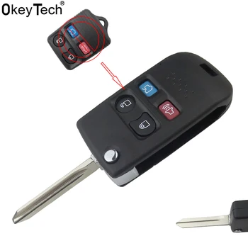 OkeyTech 3+1 4 buttons flip modified remote key shell For Ford Crown Victoria Escape Expedition Explorer Explorer Sport Trac
OkeyTech 3+1 4 buttons flip modified remote key shell For Ford Crown Victoria Escape Expedition Explorer Explorer Sport Trac