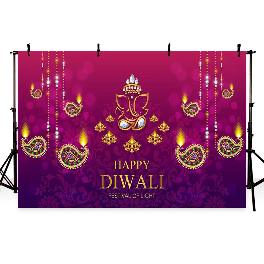 Happy Diwali Candles Festive Gold Diya Crystals Color photography backdrops wall backdrop Vinyl Computer print photo background
Happy Diwali Candles Festive Gold Diya Crystals Color photography backdrops wall backdrop Vinyl Computer print photo background
