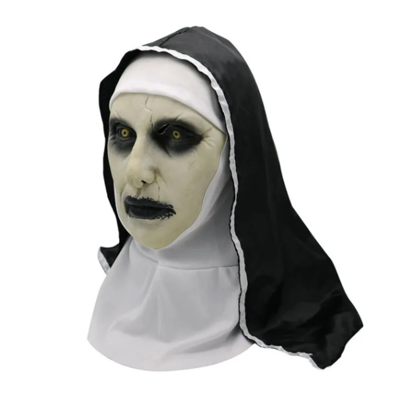 Newest Terror Movie The Nun Valak Mask Cosplay The Conjuring Scary Mask Full Head Halloween Props Mask
Newest Terror Movie The Nun Valak Mask Cosplay The Conjuring Scary Mask Full Head Halloween Props Mask