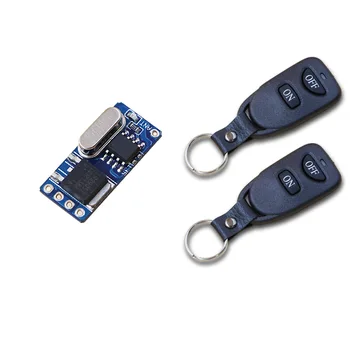 DC3.5V 4.5V 5V 6V 7V 9V 12V RF Wireless Remote Control Relay Switch Receiver with Transmitter Security System Garage Doors ONOFF
DC3.5V 4.5V 5V 6V 7V 9V 12V RF Wireless Remote Control Relay Switch Receiver with Transmitter Security System Garage Doors ONOFF