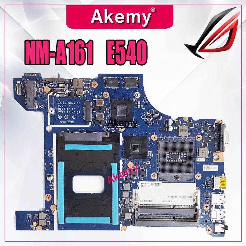 NM-A161 For Lenovo AILE2 NM-A161 E540 laptop motherboard for Lenovo ThinkPad Edge E540 mainboard rev1.0 Test
NM-A161 For Lenovo AILE2 NM-A161 E540 laptop motherboard for Lenovo ThinkPad Edge E540 mainboard rev1.0 Test