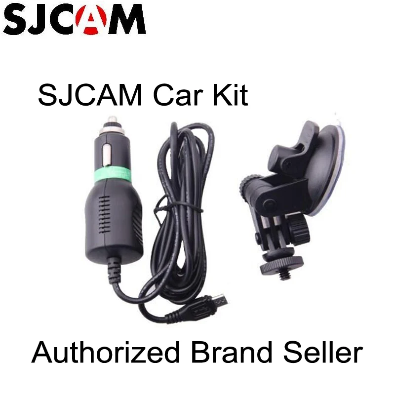 

Car Charger Mount + Suction cup Bracket Car Holder With Car Charger For SJ4000 SJ5000 M10 M20 Series SJ5000x SJCAM Action Camera