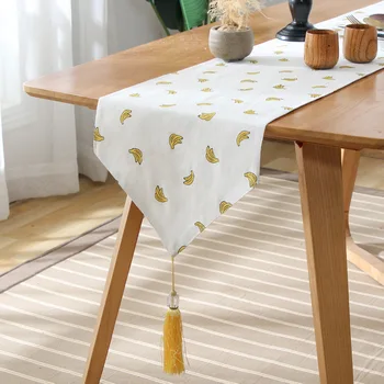 small yellow banana table runner kung fu tea table mat bed runner tassel TV cabinet tea towel
small yellow banana table runner kung fu tea table mat bed runner tassel TV cabinet tea towel