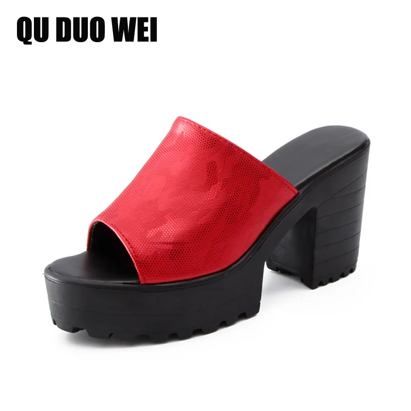 Big Size 34-43 Peep Toe Women Sandals 2018 New Summer Slippers Fashion Platform Shoes Woman Square High Heels Shoes Woman Pumps
Big Size 34-43 Peep Toe Women Sandals 2018 New Summer Slippers Fashion Platform Shoes Woman Square High Heels Shoes Woman Pumps