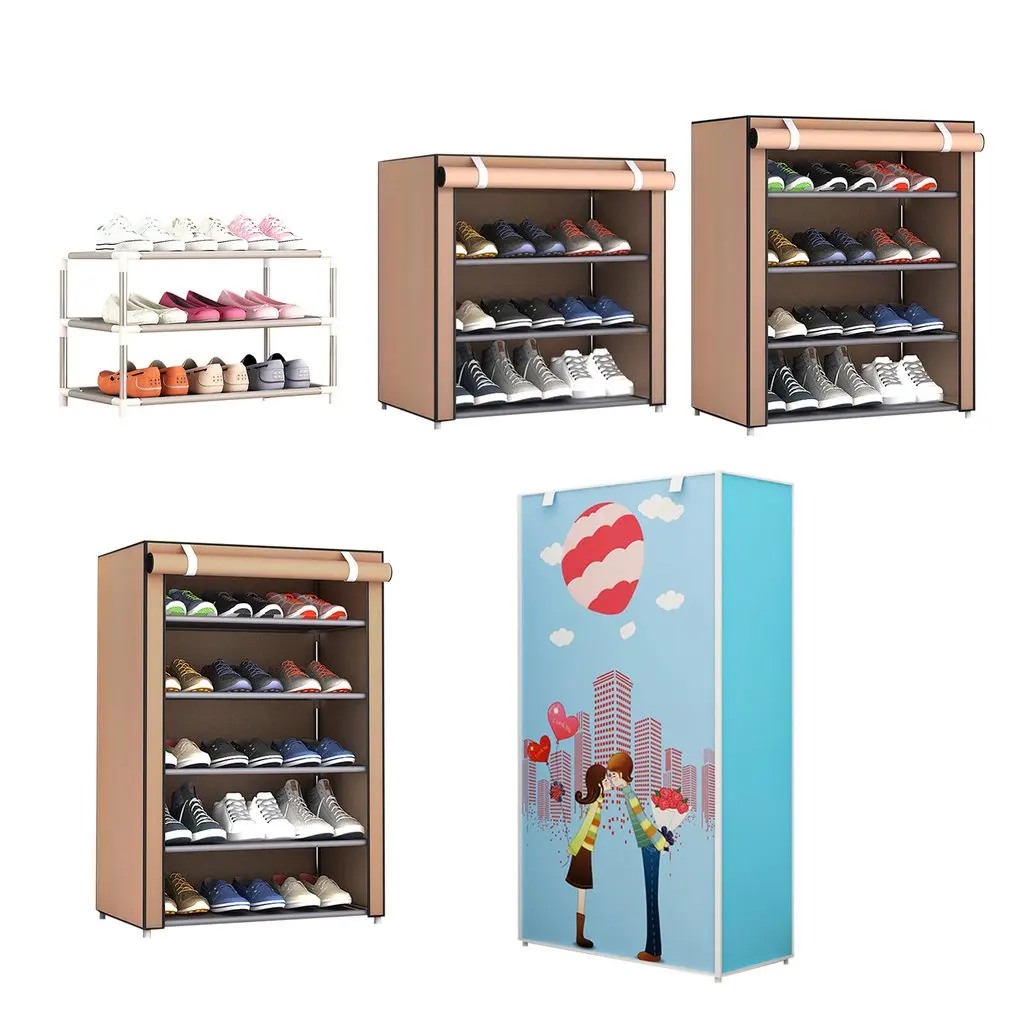 Multi-Lattices Combination Shoe Rack Organizer Shoe Storage Cabinet Tower Dustproof Shoe Storage with Nonwoven Fabric Cover New
Multi-Lattices Combination Shoe Rack Organizer Shoe Storage Cabinet Tower Dustproof Shoe Storage with Nonwoven Fabric Cover New