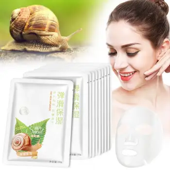 10pcs Snail Moisturizing Mask Oil Control nourish Shrinking Pore Brighten Face Mask Skin Care
10pcs Snail Moisturizing Mask Oil Control nourish Shrinking Pore Brighten Face Mask Skin Care
