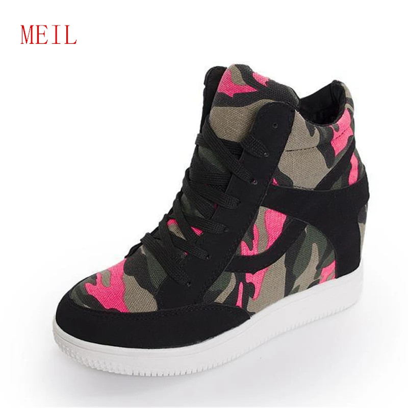 Spring Tigh Top Sneakers Women Casual Shoes New Platform Height Increasing Chunky Shoes Woman Wedge Trainers Chaussure Femme
Spring Tigh Top Sneakers Women Casual Shoes New Platform Height Increasing Chunky Shoes Woman Wedge Trainers Chaussure Femme