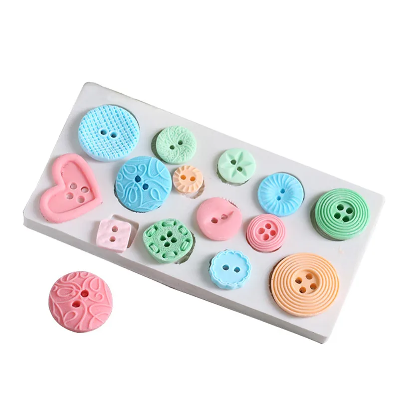 Cute Button Shape Fondant Cake Mold Candy Chocolate Silicone Molds Cookies Biscuits Mould Kitchen Baking Cake Decorating Tools
Cute Button Shape Fondant Cake Mold Candy Chocolate Silicone Molds Cookies Biscuits Mould Kitchen Baking Cake Decorating Tools