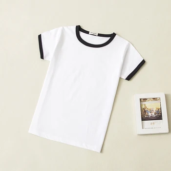 Summer children t-shirts 100% cotton o-neck baby boys girls short-sleeve T-shirt child kids heat press blank top basic shirt
Summer children t-shirts 100% cotton o-neck baby boys girls short-sleeve T-shirt child kids heat press blank top basic shirt