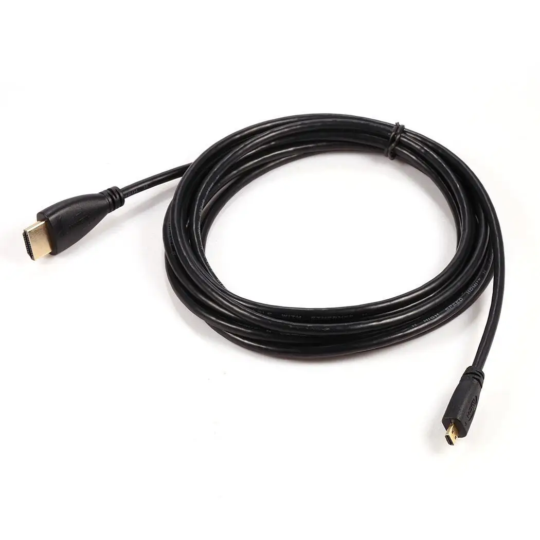 Micro High Definition Multimedia Interface Cable for 1m/39.4inch,1.5m/59.1inch,3m/118.1inch 1.3 Camera Tablet
Micro High Definition Multimedia Interface Cable for 1m/39.4inch,1.5m/59.1inch,3m/118.1inch 1.3 Camera Tablet
