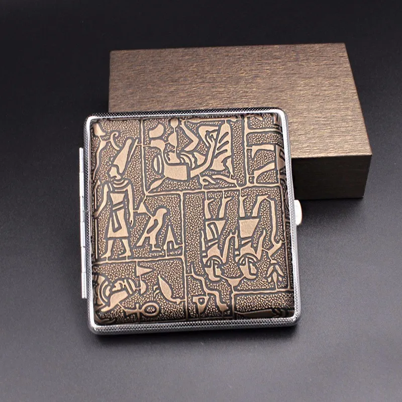 1Pc Superior Leather Cigarette Case Box For Metal Cigarette Boxes For Men Business Gift Box Cigarette Tools Random Colors
1Pc Superior Leather Cigarette Case Box For Metal Cigarette Boxes For Men Business Gift Box Cigarette Tools Random Colors