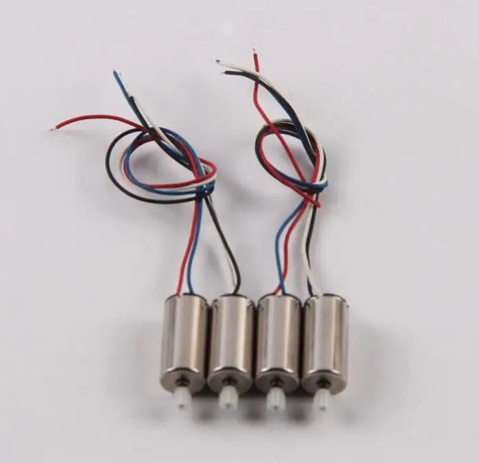4 шт. * CW двигатель + CCW для SYMA X23 X23W мини складной селфи RC Квадрокоптер Дрон запасные