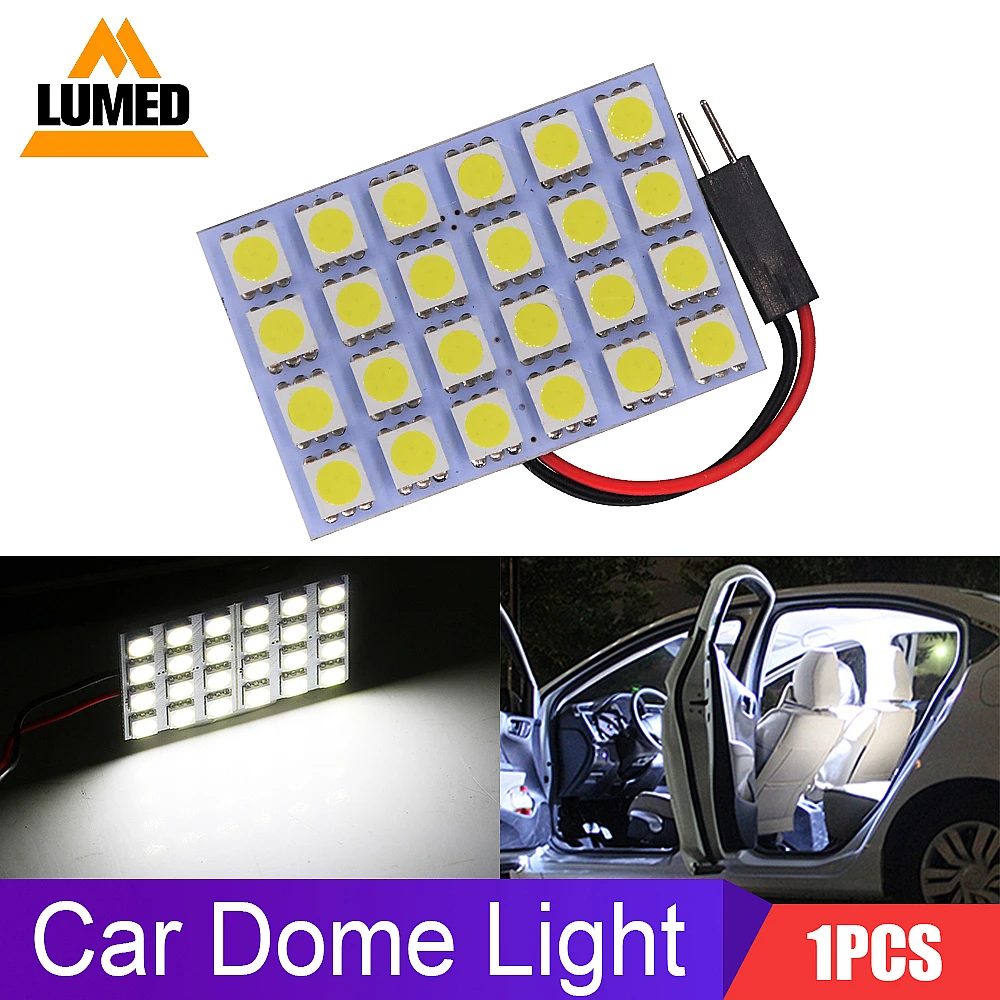 1x T10 LED BA9S LED C5W W5W Car light Bulb Luces 24 LED Para Auto Interior Side light Festoon 5050 SMD Reading Lamp Adapter
1x T10 LED BA9S LED C5W W5W Car light Bulb Luces 24 LED Para Auto Interior Side light Festoon 5050 SMD Reading Lamp Adapter