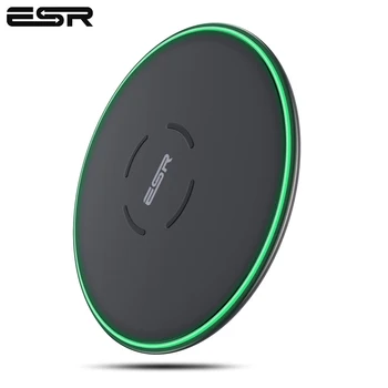 ESR QI Wireless Charger 10W Ultra Thin 7.5W Pad Mini Fast Wireless Charger for iPhone 11 X XS XR MAX for Samsung Note 8 S9 S8 S7
ESR QI Wireless Charger 10W Ultra Thin 7.5W Pad Mini Fast Wireless Charger for iPhone 11 X XS XR MAX for Samsung Note 8 S9 S8 S7