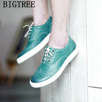 Mens Shoes Casual Luxury Brand Brogue Shoes Men Leather Sneakers Yellow Sneakers Designer Shoes Men High Quality Tenis Masculino
Mens Shoes Casual Luxury Brand Brogue Shoes Men Leather Sneakers Yellow Sneakers Designer Shoes Men High Quality Tenis Masculino