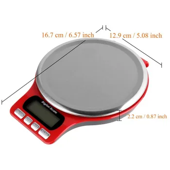 40pcs 3kg/0.1g Digital Multi-function Food Kitchen Scale,Stainless Steel Platform with LCD Display include battery
40pcs 3kg/0.1g Digital Multi-function Food Kitchen Scale,Stainless Steel Platform with LCD Display include battery