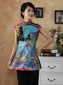 High Fashion Chinese WomenSilk Satin Blouse Novelty Graffiti Shirt Traditional Mandarin Collar tops S M L XL XXL XXXL TY13
High Fashion Chinese WomenSilk Satin Blouse Novelty Graffiti Shirt Traditional Mandarin Collar tops S M L XL XXL XXXL TY13